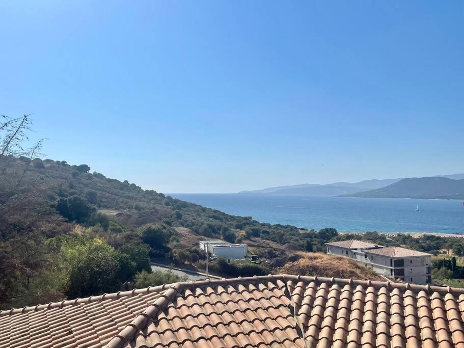 Charmante Petite Maison Magnifique Vue Mer Propriano  Esterno foto
