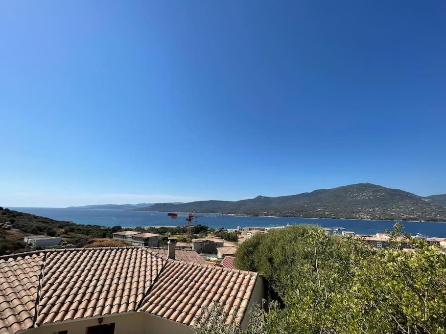 Charmante Petite Maison Magnifique Vue Mer Propriano  Esterno foto