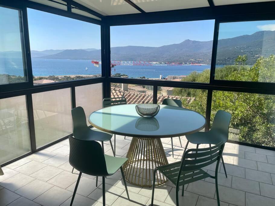 Charmante Petite Maison Magnifique Vue Mer Propriano  Esterno foto