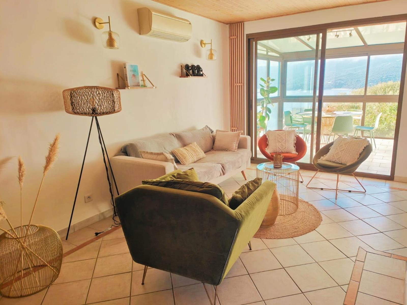 Charmante Petite Maison Magnifique Vue Mer Propriano  Esterno foto